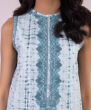 Embroidered Cotton Satin Shirt