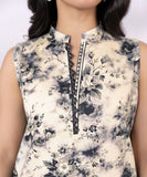 Embroidered Cotton Satin Shirt