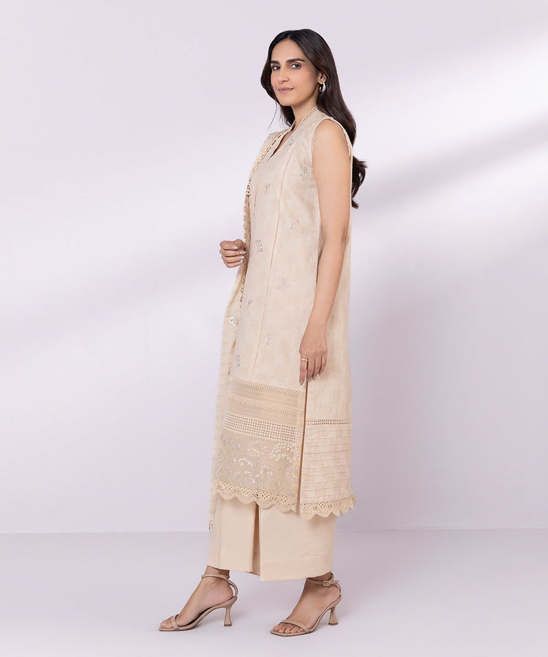 Cambric Straight Pants