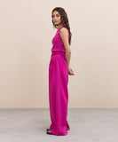 Wide Leg Linen Trousers