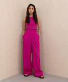 Wide Leg Linen Trousers