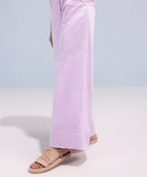 Wide Leg Cotton Trousers