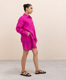 Linen Bermuda Shorts