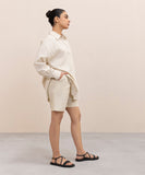 Linen Bermuda Shorts