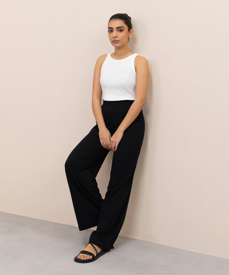 Wide Leg Trousers
