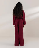 Wide Leg Linen Trousers