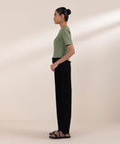 Cropped Wide Leg Jeans