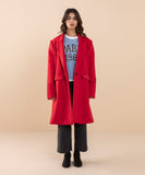 Single Button Long Coat