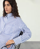 Oversized Striped Shirt