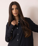 Button Through Long Shirt