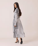 Striped Dress With Belt