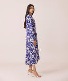 Printed Dress With Pleats