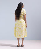 Printed Kimono Dress With Belt