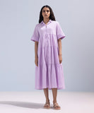 Seersucker Tier Dress