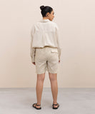 Oversized Linen Shirt With Pocket