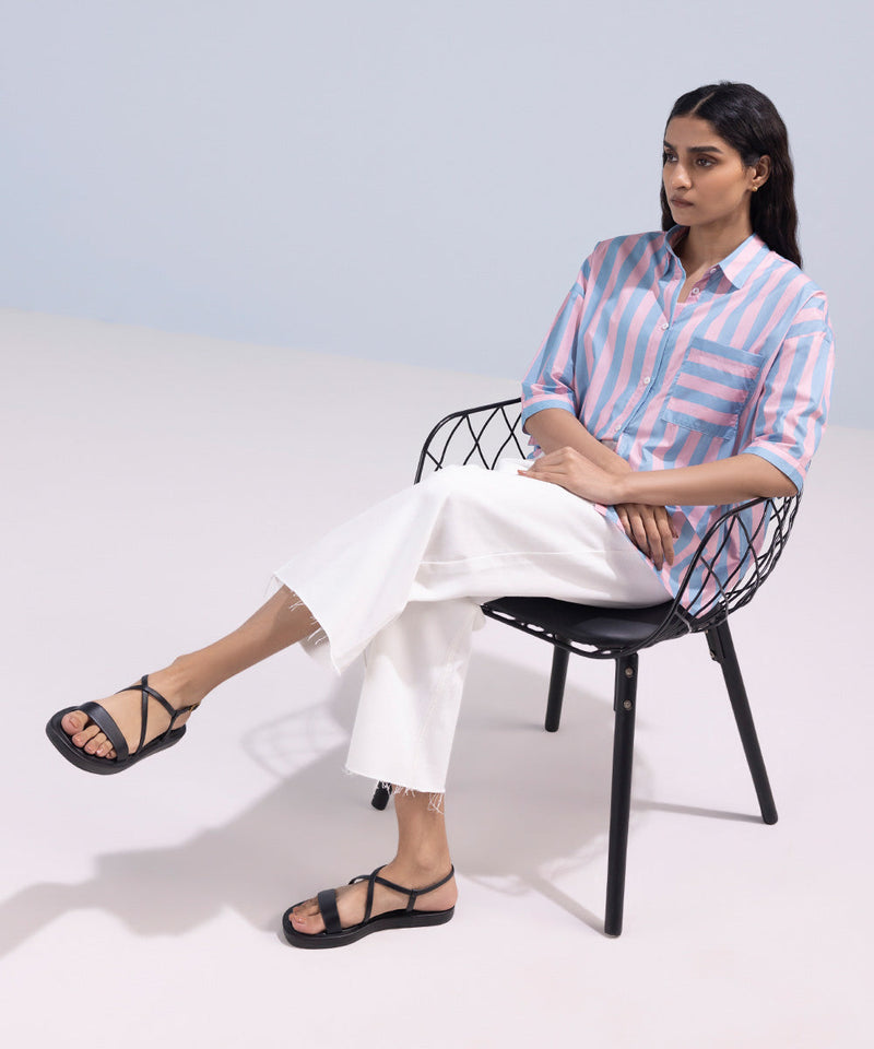 Striped Oversized Shirt