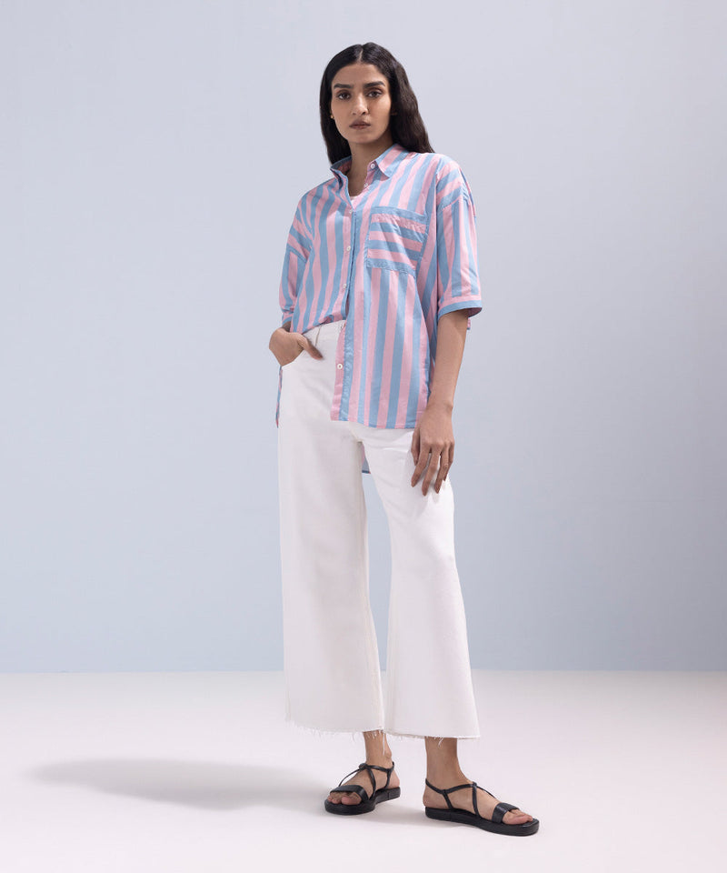 Striped Oversized Shirt