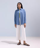 Button Through Denim Shirt