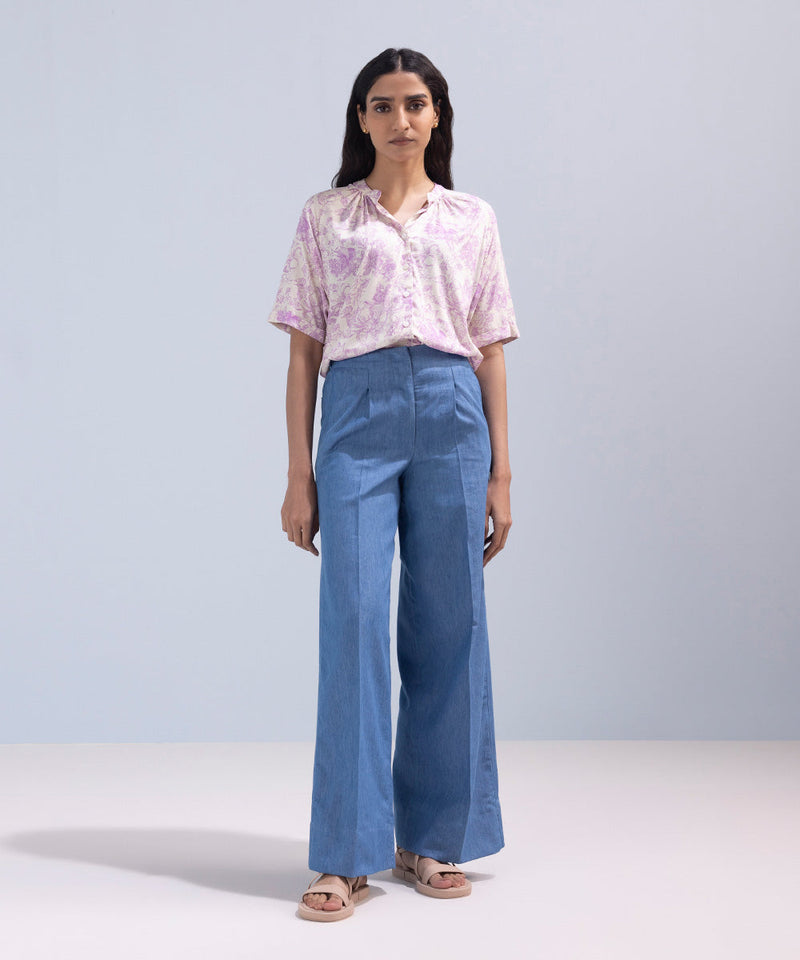 Printed Short Sleeved Shirt