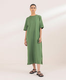 T-Shirt Dress With Side Slits