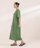 T-Shirt Dress With Side Slits