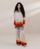 Ombre Printed Oversized Shirt