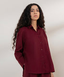 Linen Shirt With Side Gusset