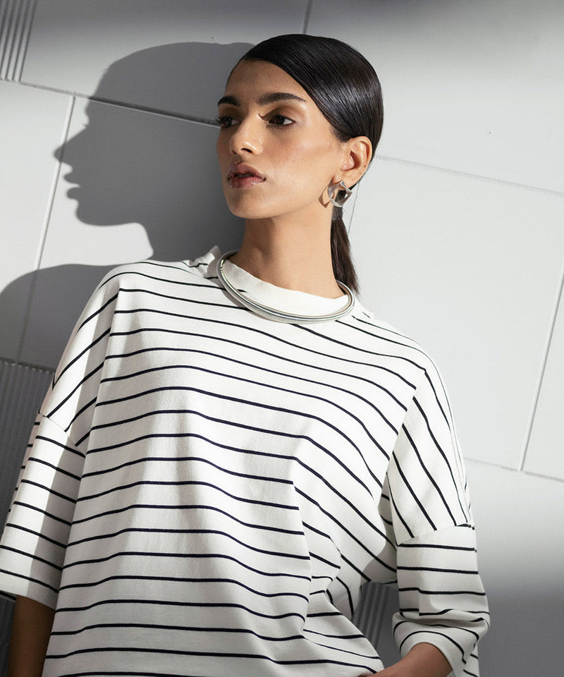 Oversized Striped T-Shirt