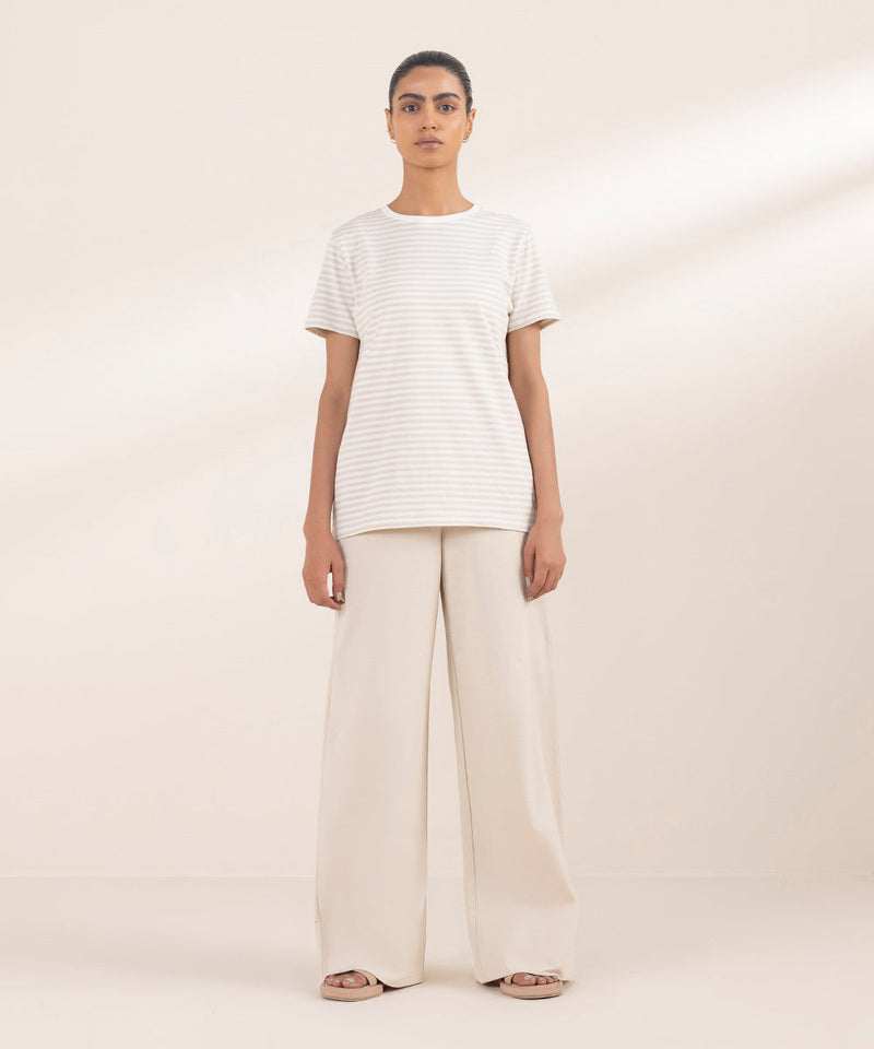 Yarn Dyed Striped T-Shirt