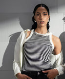 Yarn Dyed Striped Vest