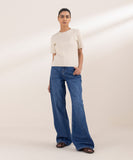 Slim-Fit Ribbed T-Shirt