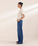 Slim-Fit Ribbed T-Shirt