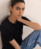 Slim-Fit Ribbed T-Shirt