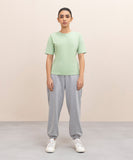 Slim Fit Ribbed T-Shirt