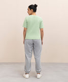 Slim Fit Ribbed T-Shirt