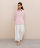 Oversized Shirt With Dropped Back