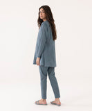 2 Piece - Printed Lycra Lawn Suit