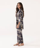 2 Piece - Printed Lycra Lawn Suit