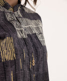 2 Piece - Printed Lycra Lawn Suit