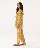 2 Piece - Printed Lycra Lawn Suit