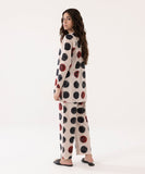 2 Piece - Printed Lycra Lawn Suit