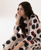 2 Piece - Printed Lycra Lawn Suit