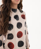 2 Piece - Printed Lycra Lawn Suit