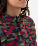 2 Piece - Printed Lycra Lawn Suit