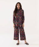 2 Piece - Printed Lycra Lawn Suit
