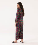 2 Piece - Printed Lycra Lawn Suit