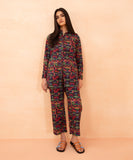 2 Piece - Printed Lycra Lawn Suit