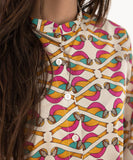 2 Piece - Printed Lycra Lawn Suit