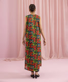 2 Piece - Embroidered Masoori Net Suit