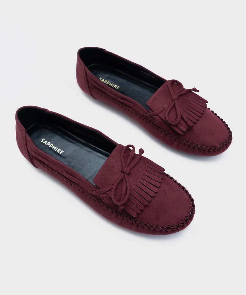 Loafers With Fringe Detail